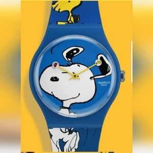 Snoopy Peanuts Hee Hee Hee Swatch